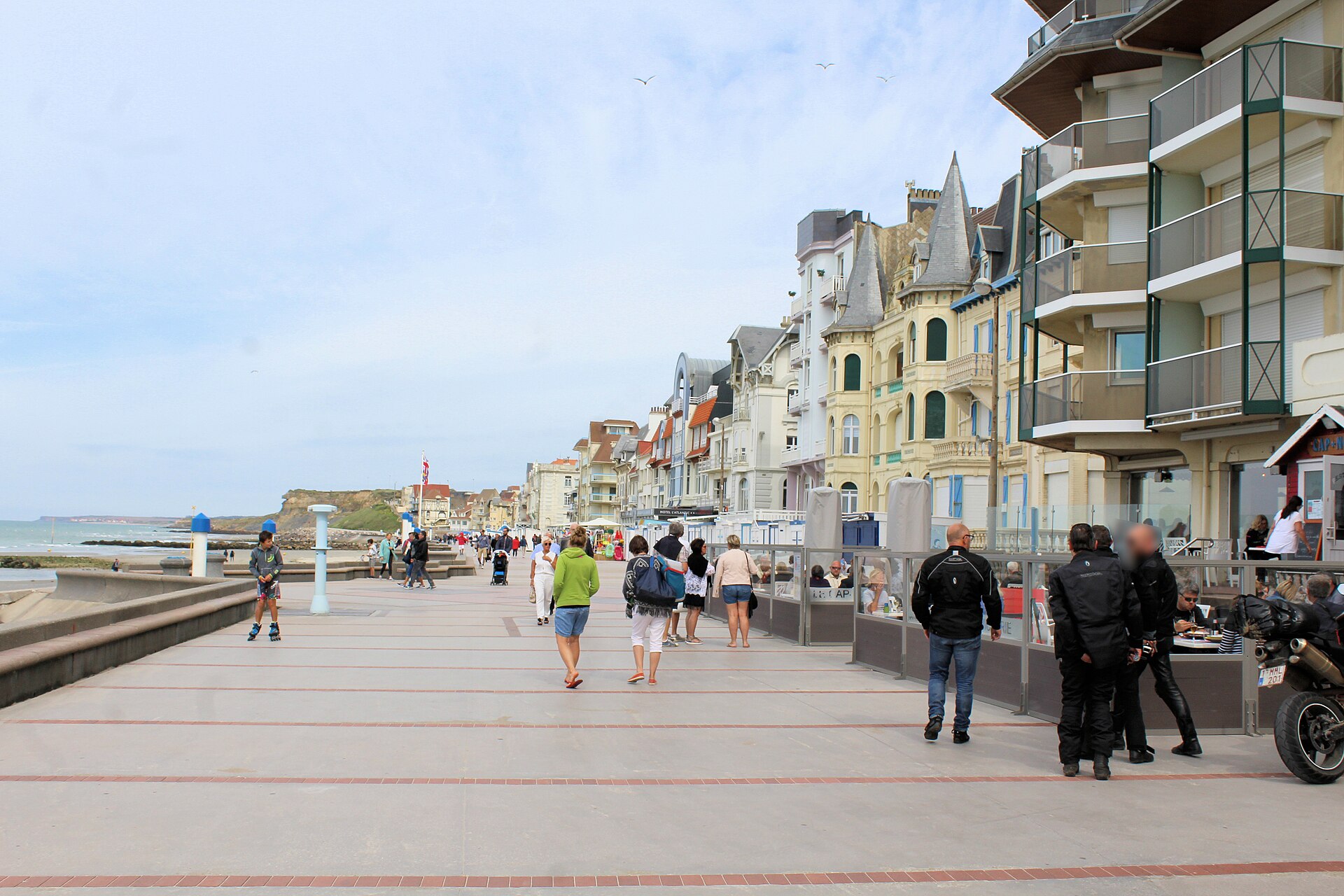 La digue de Wimereux